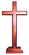 Plain Standing Cross With Stepped Base 16