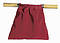 Offering Bag - Deep Red - Natural