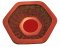 Woven Offering Plate - Red