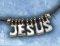 JESUS Letters on Cord