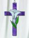 Lily Cross Suncatcher