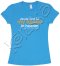 My Space Fitted T Shirt: Blue, Large