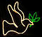 Dove with Olive - Right