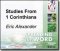 Studies from 1 Corinthians - Eric Alexander