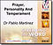 Prayer Personality and Temperament - Dr Pablo Martinez