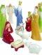 Dolomite Coloured Nativity Set