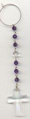 Purple Velvet  Swarovski� Crystal  Suncatcher