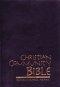 Christian Community Bible: Black, Vinyl Cover, Thumb Index