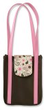 True Images Microfiber Chocolate/Bubble Gum Carrier Medium ~