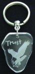Trust Crystal Key Ring