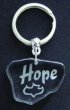 Hope Dove Crystal Key Ring