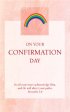 Peach Confirmation Card - Pack of 10