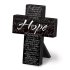 Hope Mini Metal Message Cross