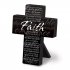 Faith Mini Metal Message Cross 
