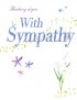 Thinking of you With Sympathy Card - Single