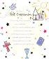 On Your First Holy Communion Card - Single