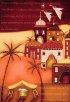 Bethlehem Abstract Scene Christmas Cards - Pack of 10
