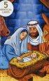 Cute Nativity Christmas Cards - Pack of 5