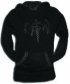 Hoodie Polka Junior Black Edgy XXLarge