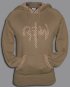 Hoodie Polka Junior Latte Edgy Small