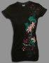 Death Before Life Black Girls T Shirt Medium