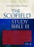 NIV Scofield Study Bible III Black, Imitation Leather, zip