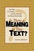 Is There a Meaning in This Text? - The Bible, the Reader, and the Morality of Literary Knowledge