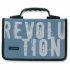 Revolution Nylon Medium Blue Bible Cover
