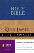 KJV Gift and Award Bible, Blue, Leatherlook