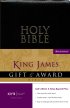 KJV Gift & Award Bible: Black, Leather-Look