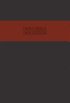 NIV Traveller's Bible: Charcoal/Red Leather Zipped