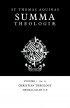 SUMMA THEOLOGIAE VOL 1
