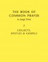 Book of Common Prayer Vol 2 Large Print