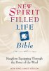 NKJV New Spirit Filled Life Bible: Black, Leather