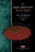 NKJV MacArthur Study Bible: Red,  LeatherSoft, Personal Size