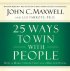 25 Ways To Win With People Audio Cd