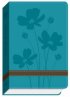 God's Word Compact Bible: Turquoise, Flower Duravella