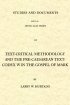 Text-critical Methodology And The Pre-caesarean Text