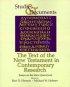The Text of the New Testament in Contemporary Research - Essays on the Status Quaestionis