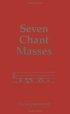 Seven Chant Masses Accompaniment