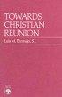 Towards Christian Reunion