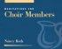 Meditations for Choir Members