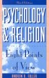 Psychology and Religion