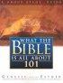 What the Bible is All About 101-Old Testament: Genesis to Esther Group Study Guide