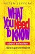 What You Need to Know About Salvation