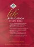 NIV Life Application Study Bible: Burgundy, Bonded Leather