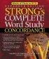 STRONGS COMPLETE WORD STUDY CONCORDANCE