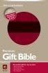 NLT Premium Gift Bible: Red & Black, Leatherlike