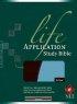 NLT Life Application Study Bible : Dark Brown / Twilight Blue LeatherLike 