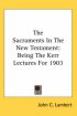 Sacraments In The New Testament